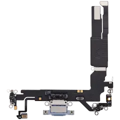 Charging Port Flex Cable Compatible For iPhone 17 (Premium) (Mist Blue)