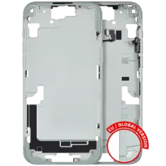 Mid-Frame Housing  W/ Small Parts For iPhone 15 Plus (EU / Global Version) (Used OEM Pull: Grade C) (Green)
