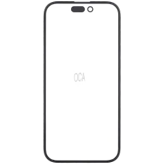 2 in 1 (Glass + OCA Pre-Installed) For iPhone 15 (10 Pack)