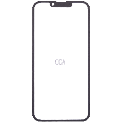 2 in 1 (Glass + OCA Pre-Installed) For iPhone 13 (10 Pack)
