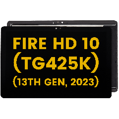 LCD Assembly Without Frame For Amazon Fire HD 10 (TG425K) (13th Gen, 2023) (Refurbished) (All Colors)