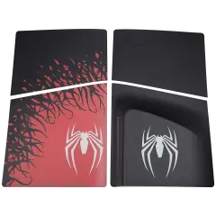 Faceplate Cover (Top & Bottom) For Sony PlayStation 5 Pro (Disc Edition) (Spider-Man)
