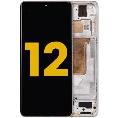OLED Assembly With Frame For Xiaomi 12 / 12X / 12S (Refurbished) (Purple)