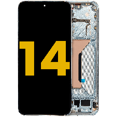 OLED Assembly With Frame For Xiaomi 14 (Refurbished) (Jade Green)