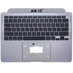 Top Case With Keyboard For MacBook Air 13" Retina (A2337 / Late 2020) (Genuine OEM) (US Keyboard) (Space Gray)