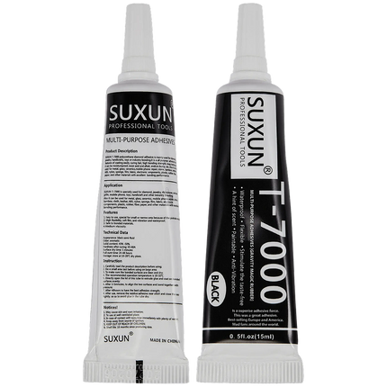 Multi-Purpose High Strength Glue T7000 (15ml/ Suxun) (Black)