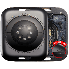 Back Cover Assembly For Watch Series 8 (45mm) (LET Version) (Aluminum / Space Black)