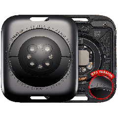 Back Cover Assembly For Watch Series 8 (45mm) (GPS Version) (Aluminum / Space Black)