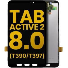 LCD Assembly Without Frame For Samsung Galaxy Tab Active 2 8.0" (T390 / T397) (2017)  (Refurbished) (Wifi Version) (Black)