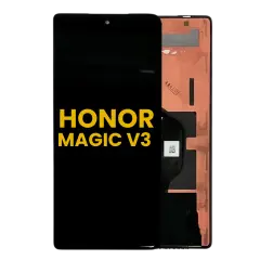 Inner OLED Assembly With Frame Compatible For Honor Magic V3 (Refurbished) (Velvet Black)
