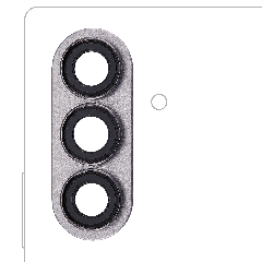 Back Camera Lens With Bezel Ring For Samsung Galaxy Z Fold 7 (F966) (Silver Shadow)