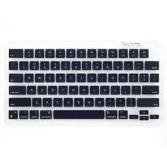 Keycap Kit (ANSI North American Layout) For MacBook Air 13" A3240 (2025) / Air 15" A3241 (2025) (Genuine OEM) (Midnight / Sky Blue)
