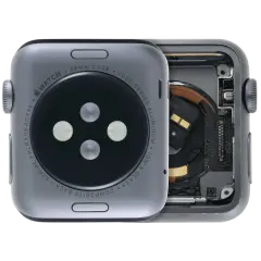 Housing Assembly Compatible For Watch Series 1 (38MM) (Used OEM Pull: Grade A) (Cellular Version) (Aluminum / Space Black)