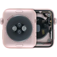 Housing Assembly Compatible For Watch Series 2 (42MM) (Used OEM Pull: Grade A) (Cellular Version) (Aluminum / Rose Gold)