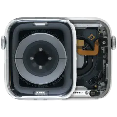 Housing Assembly Compatible For Watch Series 6 (44MM) (Used OEM Pull: Grade A) (Stainless / Silver)