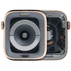 Housing Assembly Compatible For Watch Series 5 (44MM) (Used OEM Pull: Grade A) (Stainless / Gold)