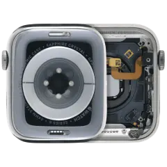 Housing Assembly Compatible For Watch Series 6 (44MM) (Used OEM Pull: Grade A) (Stainless / Space Black)