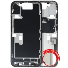 Mid-Frame Housing  W/ Small Parts For iPhone 16 Pro (EU / Global Version) (Used OEM Pull: Grade B) (Natural Titanium)
