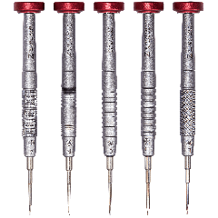 iFlying 2D Precision Screwdriver Kit (Crosshead 1.2mm / Tri-Point Y0.6 / Pentalobe 0.8mm / 2.5mm Convex Cross / Torx T2) (Qianli)