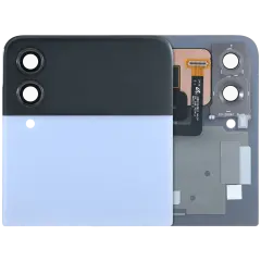 Outer OLED Assembly For Samsung Galaxy Z Flip 3 5G (US & International) (Used OEM Pull: Grade B/C) (Blue)