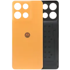 Back Cover Glass For Motorola Moto G15 (XT2521 /2025) (Genuine OEM) (Sunrise Orange)