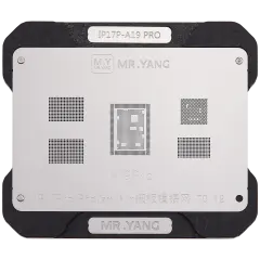 M.Y Board Transfer Reballing Stencil (A19 Pro) & Middle Layer Frame Reballing Platform For iPhone 17 Pro / 17 Pro Max /17 Air (YCS)