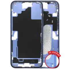 Mid-Frame Housing  W/ Small Parts For iPhone 16 Plus (US Version) (Used OEM Pull: Grade B) (Ultramarine)