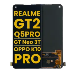 OLED Assembly Without Frame For Realme GT2 / Q5 Pro / GT Neo 3T /  OPPO K10 Pro (Refurbished) (All Colors)