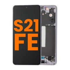 OLED Assembly With Frame For Samsung Galaxy S21 FE (Blemish : Grade D) (US & International Version) (Lavender)