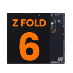Inner OLED Assembly With Frame For Samsung Galaxy Z Fold 6 5G (US & International) (Blemish: Grade C) (Navy)