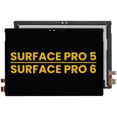 LCD Assembly With Digitizer For Microsoft Surface Pro 5 (1796) / Surface Pro 6 (1807) (Aftermarket) (Black)