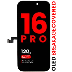 OLED Assembly For iPhone 16 Pro (Aftermarket Pro: XO7 Soft) (120HZ)