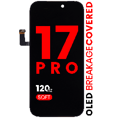 OLED Assembly Compatible For iPhone 17 Pro (Aftermarket Pro: XO7 Soft) (120HZ)