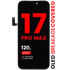 OLED Assembly Compatible For iPhone 17 Pro Max (Aftermarket Pro: XO7 Soft) (120HZ)