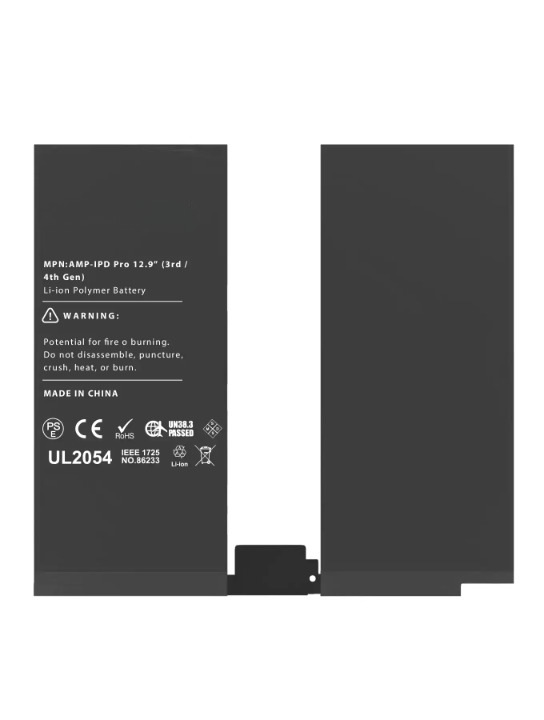 Battery| for: iPad Pro 12.9" 3rd Gen (2018), iPad Pro 12.9" 4th Gen (2020)