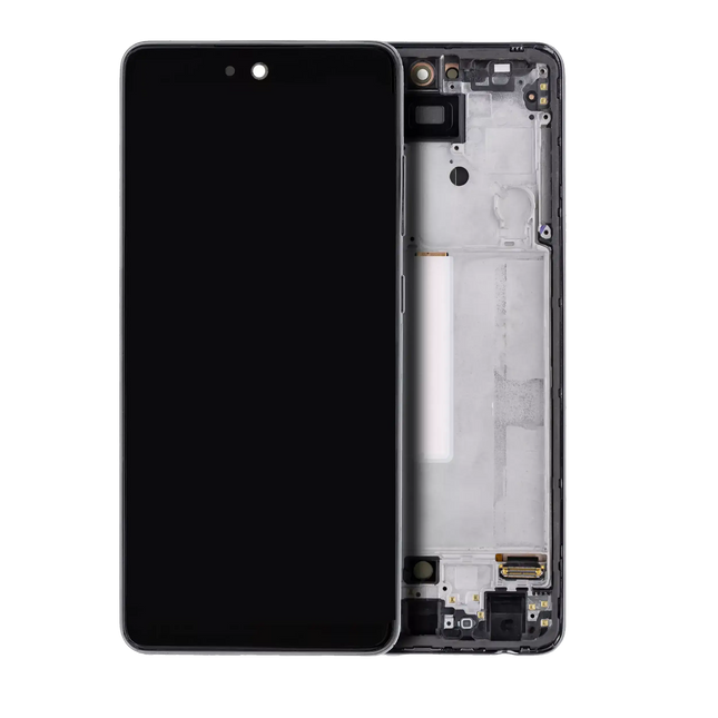 LCD Assembly | for: Samsung Galaxy A52 4G (A525 / 2021), A52 5G (A526 / 2021), A52s (A528 / 2021) | with: Frame