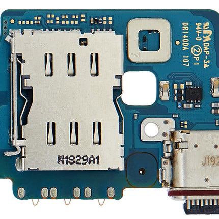 Charging Port| for: Samsung Galaxy S22 | with: Board, Sim Card Reader