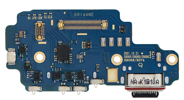 Charging Port | for: Samsung Galaxy S22 Ultra | with: Board, Sim Card Reader