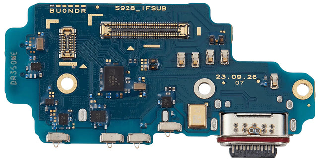 Charging Port | for: Samsung Galaxy S24 Ultra | with: Board, Sim Card Reader