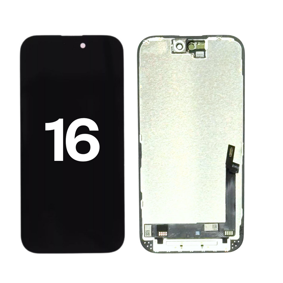 For iPhone 16 LCD Screen Digitizer Display Assembly Incell 120HZ