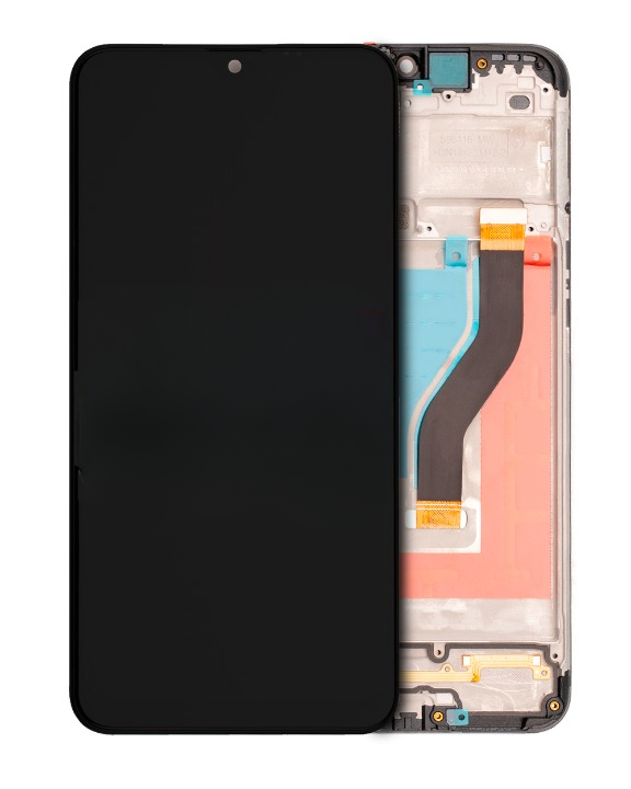 LCD Assembly | for: Samsung Galaxy A10s (A107 / 2019) | OEM | with: Frame