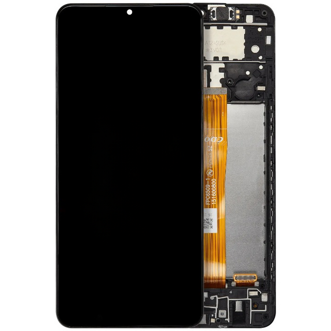 LCD Assembly | for: Samsung Galaxy A12 (A125 / 2020) | OEM | with: Frame