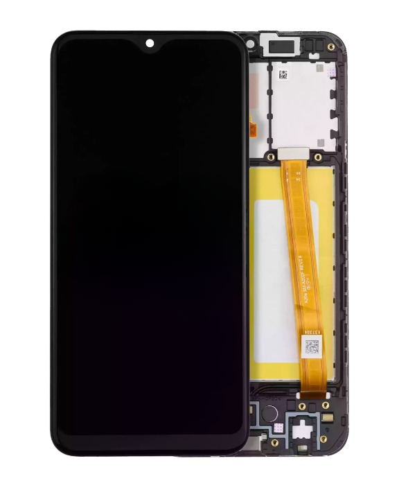 LCD Assembly | for: Samsung A20e (A202 / 2019) | with: Frame