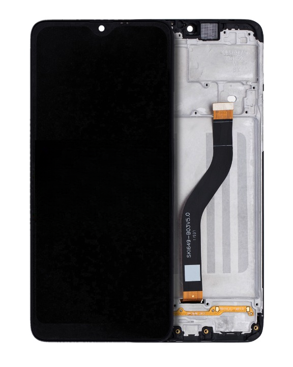 LCD Assembly | for: Samsung Galaxy A20s (A207 / 2019) | OEM | with: Frame