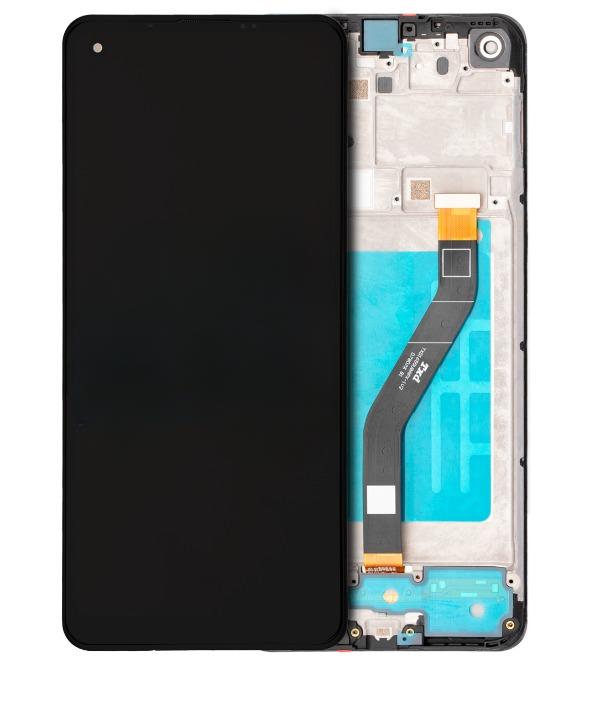 LCD Assembly | for: Samsung Galaxy A21 4G (A215 / 2020) | OEM | with: Frame