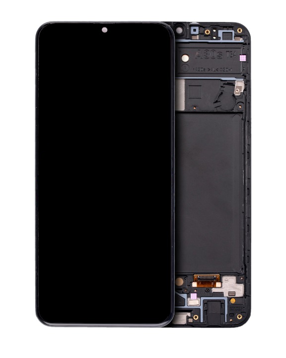LCD Assembly | for: Samsung Galaxy A30s (A307 / 2019) | with: Frame