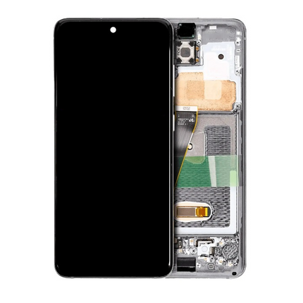 OLED Assembly | for: Samsung Galaxy S20 | OEM | with: Frame