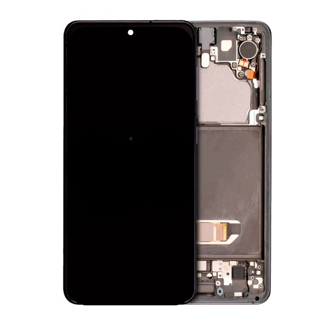 OLED Assembly | for: Samsung Galaxy S21 | OEM | with: Frame