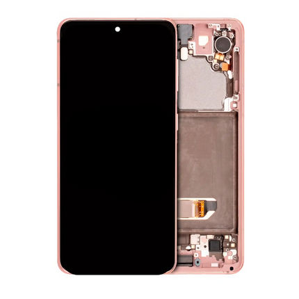 OLED Assembly | for: Samsung Galaxy S21 | OEM | with: Frame