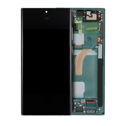 OLED Assembly | for: Samsung Galaxy S22 Ultra | OEM | with: Frame